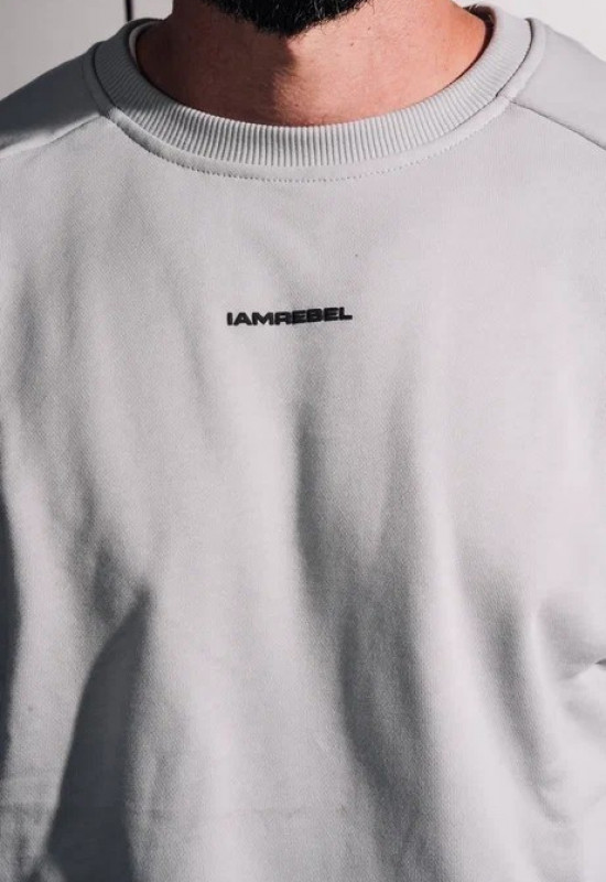 Свитшот “Angular” серый - Rebel streetwear Свитшот “Angular” серый - Rebel streetwear