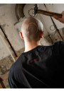 Футболка “Бритая голова” чёрный - Rebel streetwear