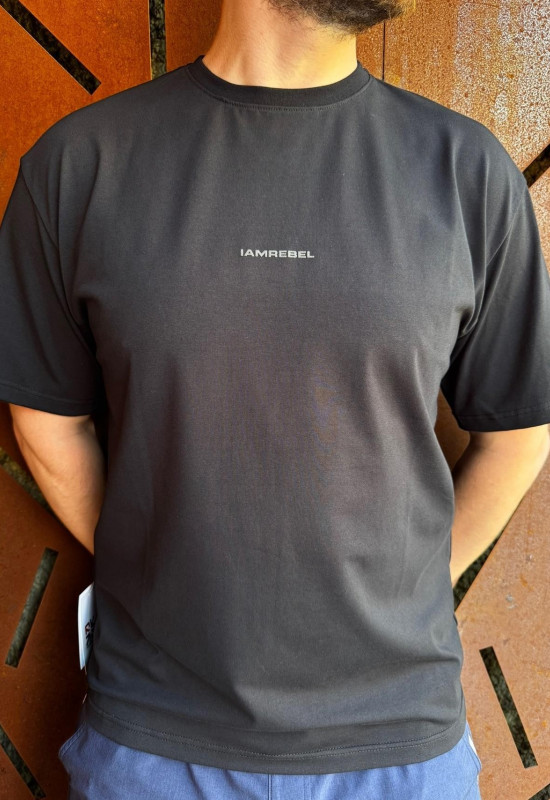 Футболка “Logo” REBEL чёрный - Rebel streetwear