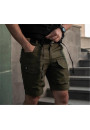 Шорты IAMREBEL 2.0 хаки - Rebel streetwear