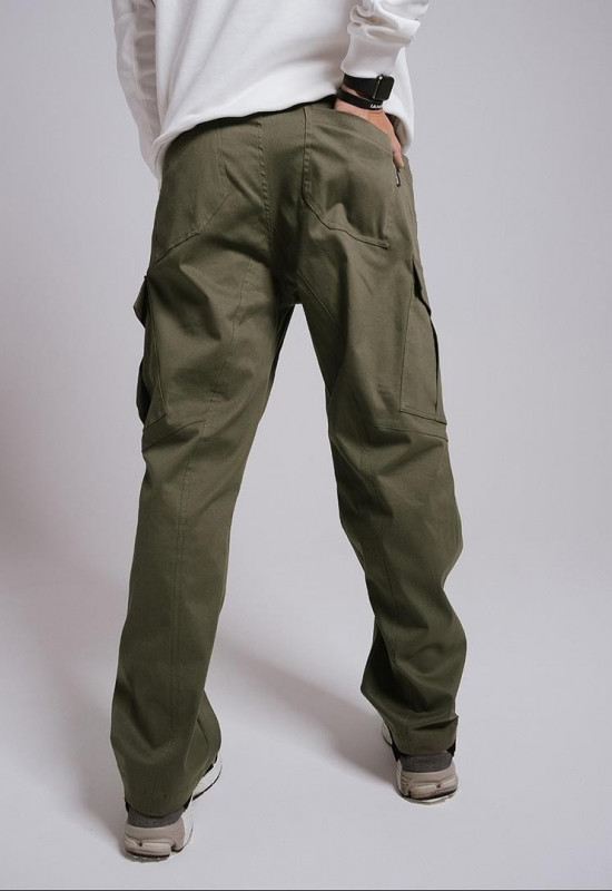 Штаны IAMREBEL 1.2 хаки - Rebel streetwear Штаны IAMREBEL 1.2 хаки - Rebel streetwear