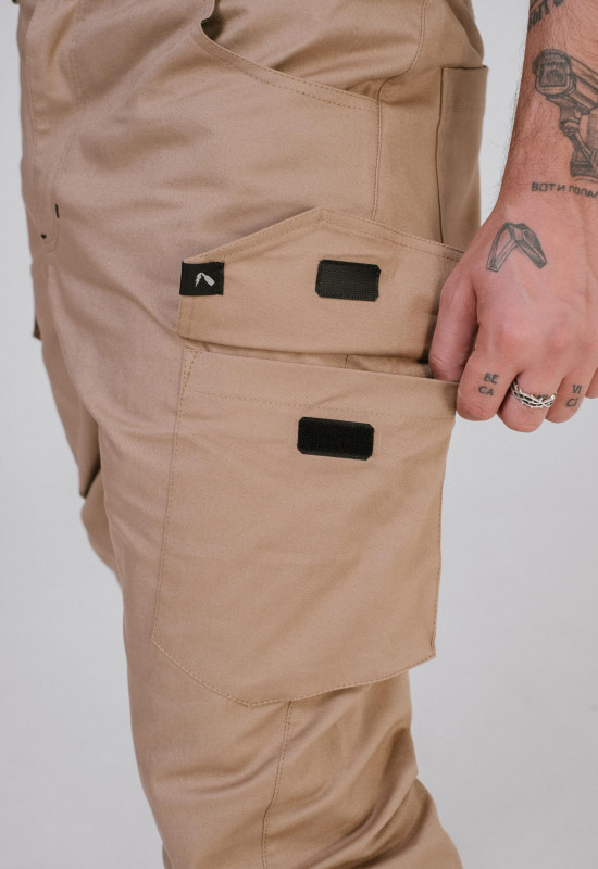 Штаны Rebel 1.0 БЕЖ. - Rebel streetwear Штаны Rebel 1.0 БЕЖ. - Rebel streetwear