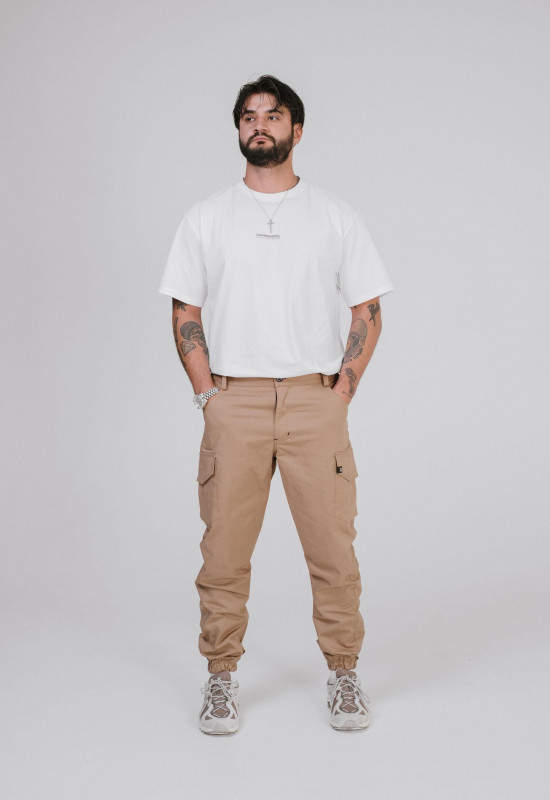 Штаны Rebel 1.0 БЕЖ. - Rebel streetwear Штаны Rebel 1.0 БЕЖ. - Rebel streetwear