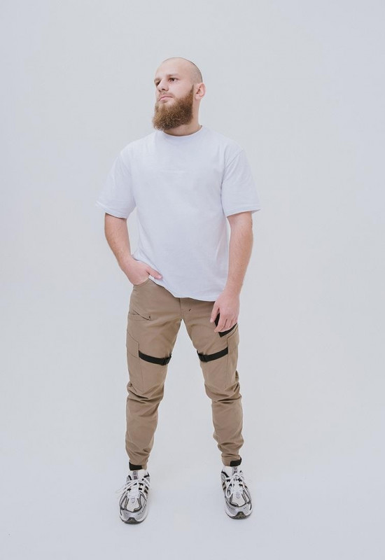 Штаны IAMREBEL 2.0 стропы беж. - Rebel streetwear Штаны IAMREBEL 2.0 стропы беж. - Rebel streetwear