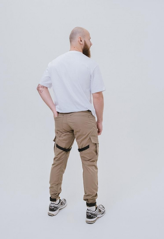 Штаны IAMREBEL 2.0 стропы беж. - Rebel streetwear Штаны IAMREBEL 2.0 стропы беж. - Rebel streetwear