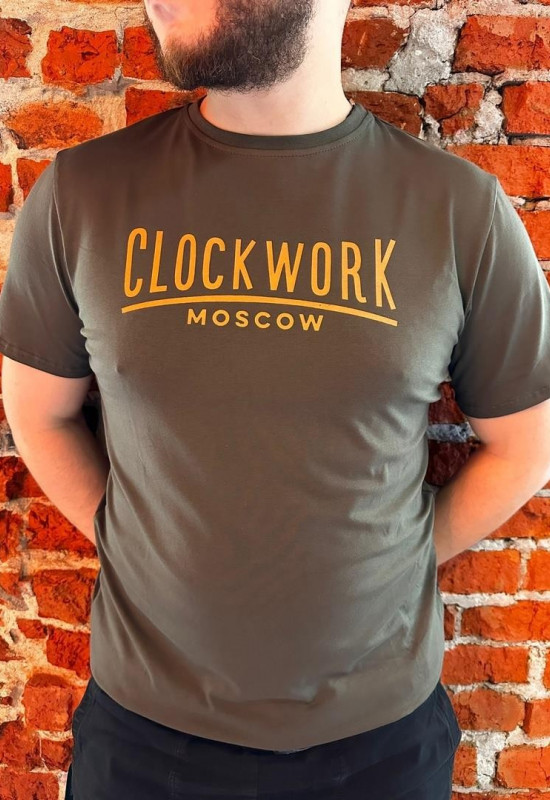 Футболка “Clockwork” хаки - Vigrid Division