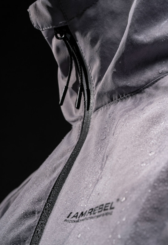 Ветровка ШТОРМ серая - Rebel streetwear