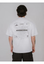 Футболка "Москва" белый - Rebel streetwear