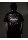 Футболка "Москва" чёрный - Rebel streetwear
