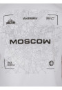 Футболка "Москва" белый - Rebel streetwear