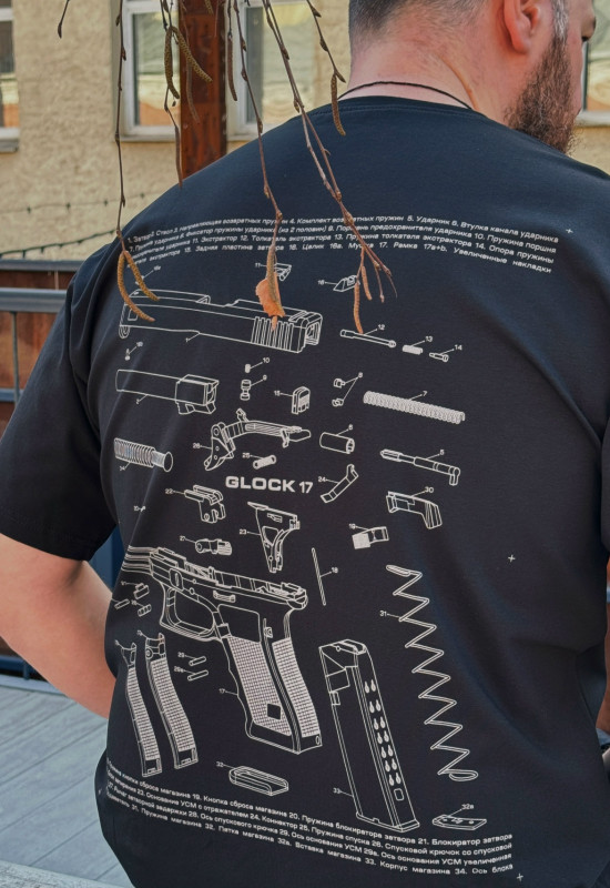 Футболка "GLOCK" - Rebel streetwear