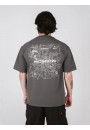 Футболка "Москва" серый - Rebel streetwear