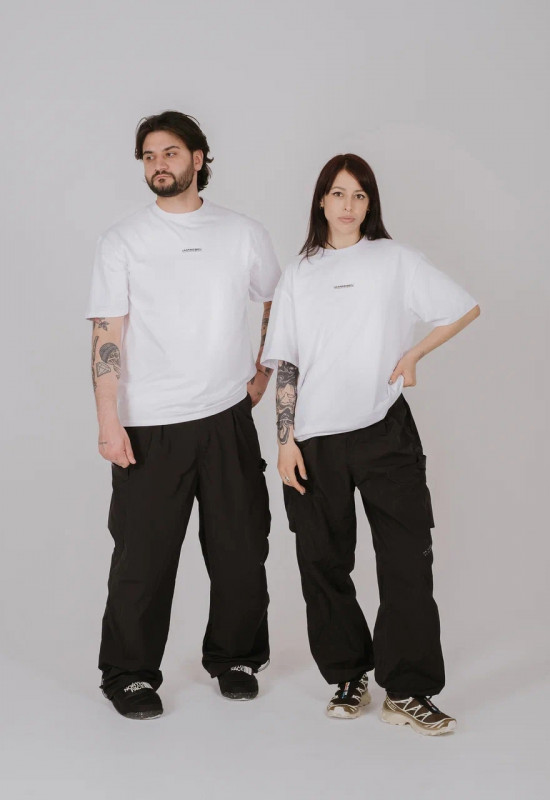 Футболка "Москва" белый - Rebel streetwear