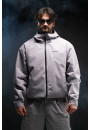 Ветровка ШТОРМ серая - Rebel streetwear