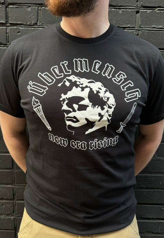 Футболка "Аутентичный лого"  - Übermensch